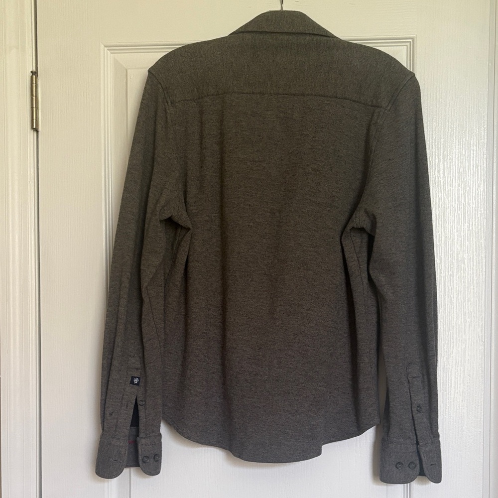 Stone‎ Rose Mens Gray Button-Up Shirt / jacket  size small - Picture 2 of 5